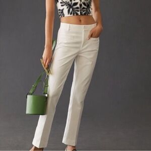 Anthropologie The Essential Slim Kick Flare Pants
